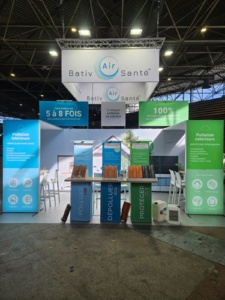 Bativ’Air Santé stand