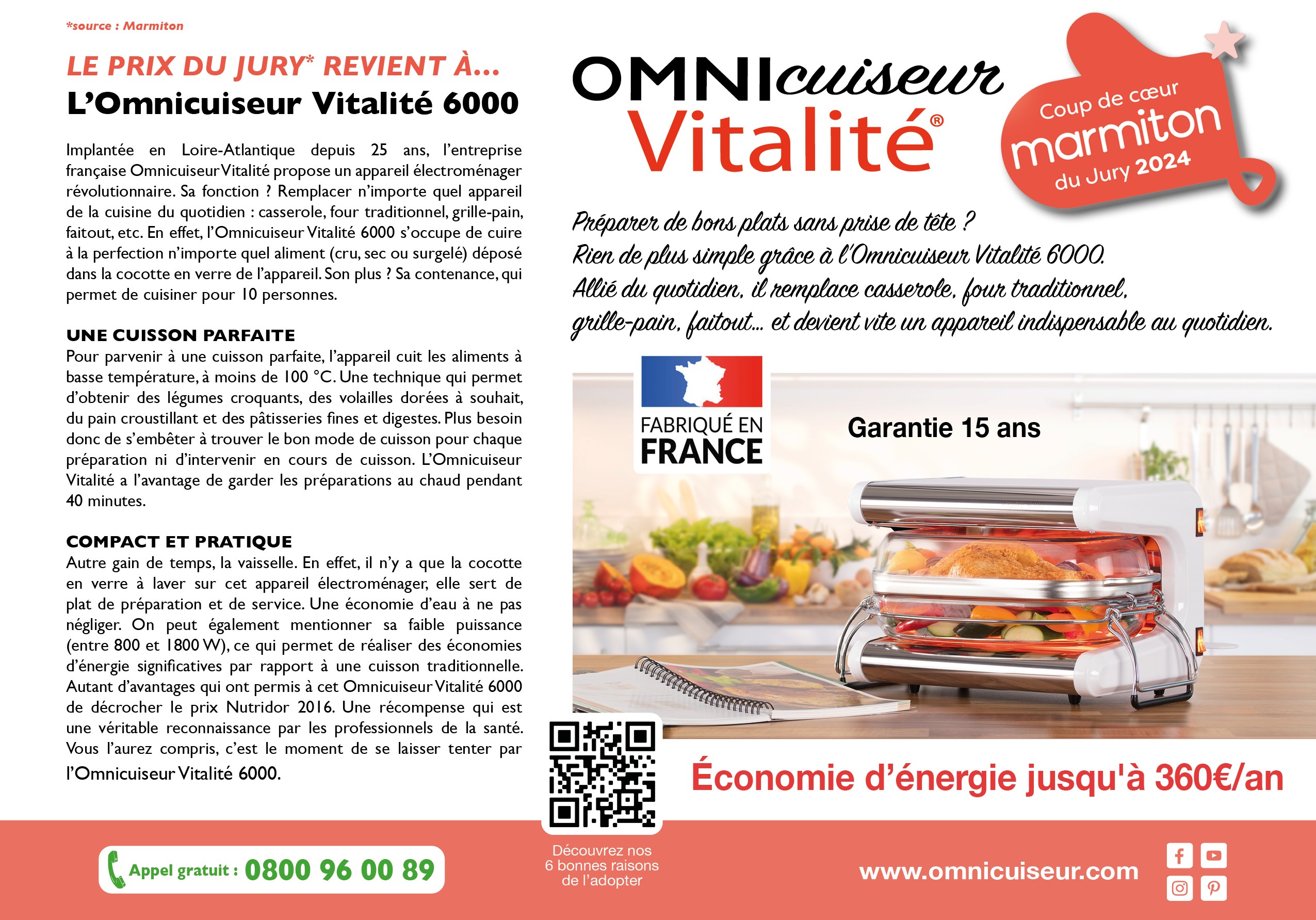 L'OMNICUISEUR VITALITE - machine 