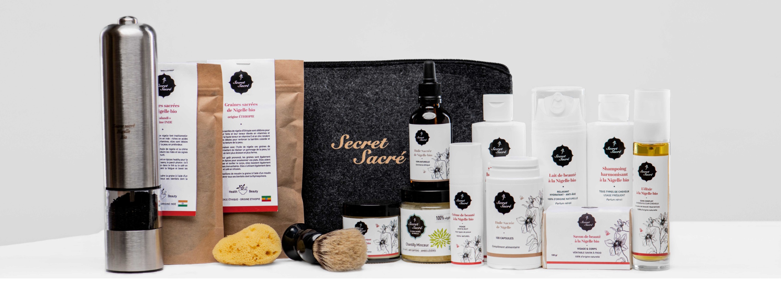Secret Sacré - produits